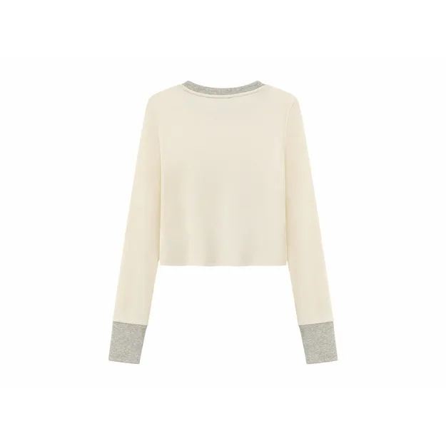 CHUU 2024 Pre Fall New Arrivals Long Sleeved T Shirt Women's-1