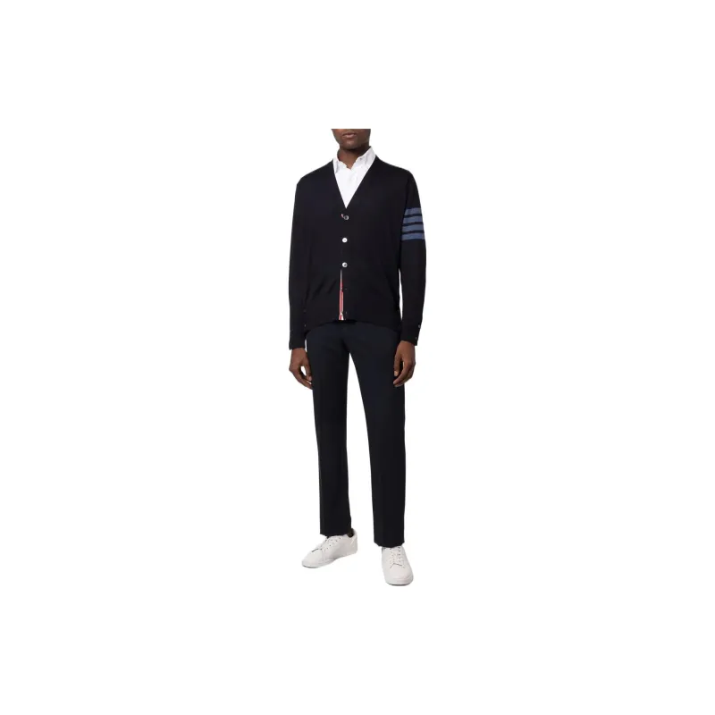 THOM BROWNE Button Up Cardigan-1