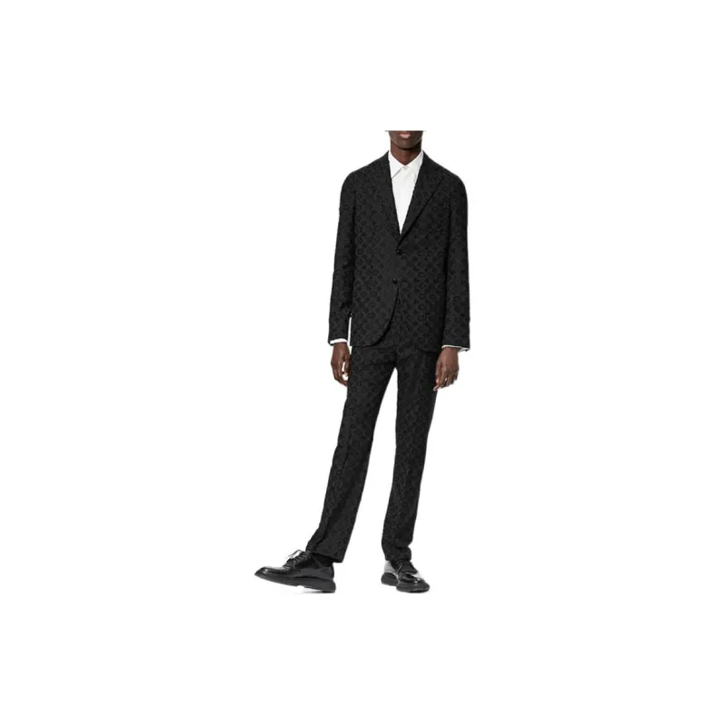 LOUIS VUITTON FW21 Business Suits Coats Men's Black-1