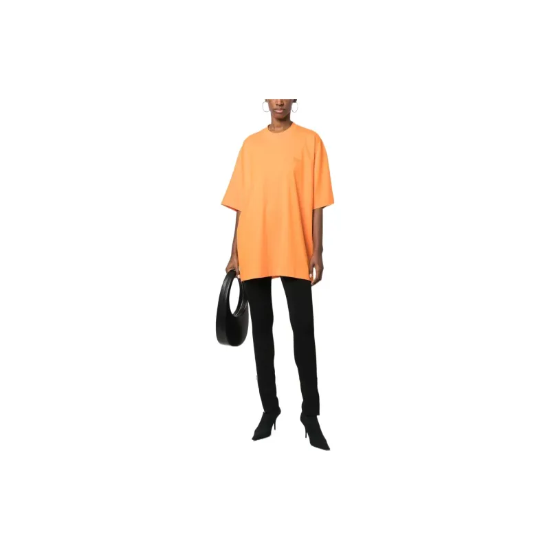 Vetements T-Shirts Unisex Yellow-2