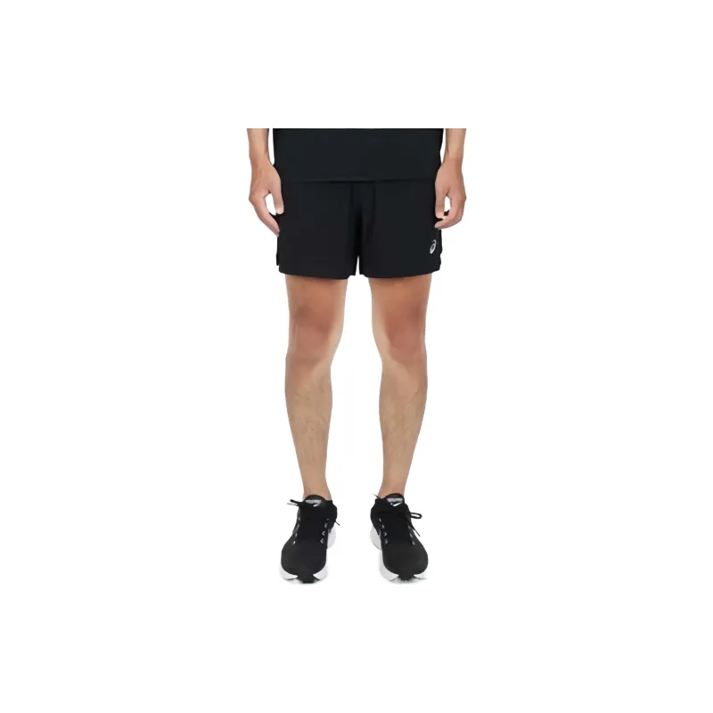 Asics Sports Shorts Men's Black Silver-1