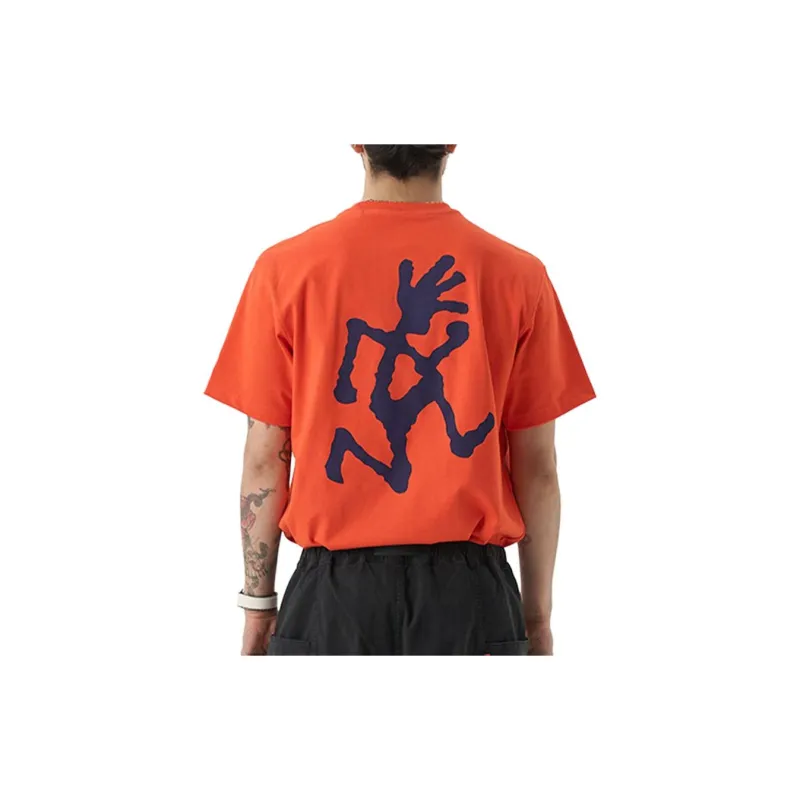 Gramicci X New Era New Era X GRAMICC T Shirts Men Orange-6