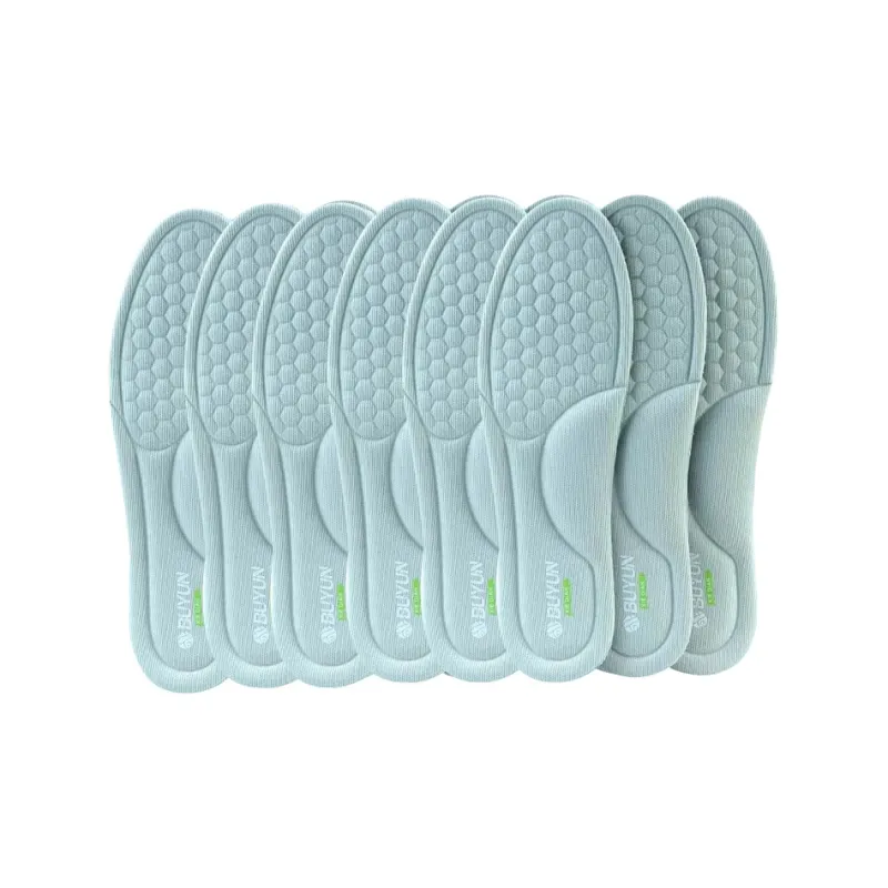 Step Cloud High Rebound Cotton Fabric Insoles Unisex-2