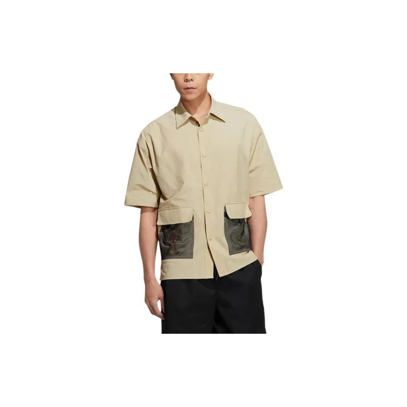 Adidas Originals Shirts Men Beige-3