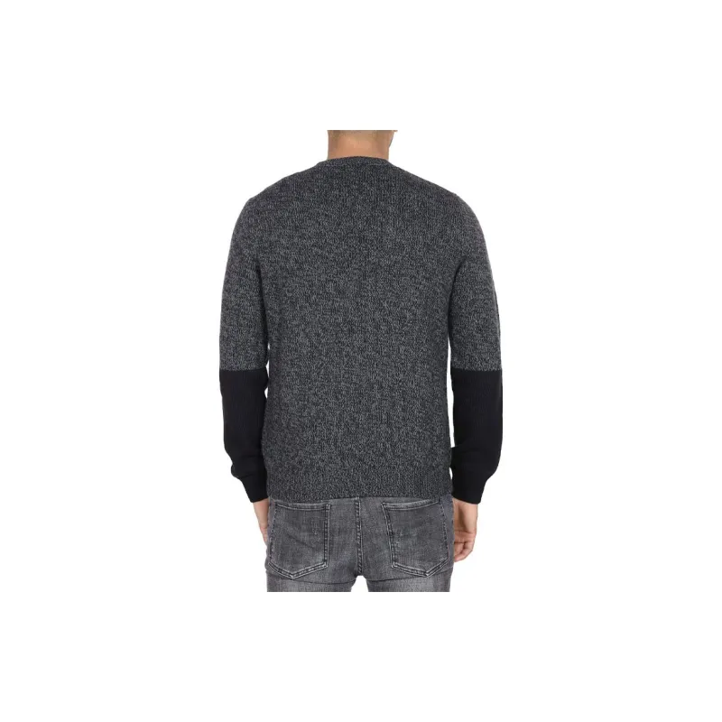 PRADA Sweaters Men Black Gray Color-4