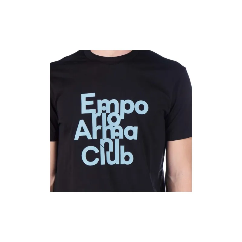 EMPORIO ARMANI T Shirts Men Black-3