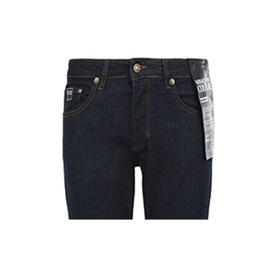 VERSACE JEANS COUTURE Jeans Men Dark Blue - POIZON