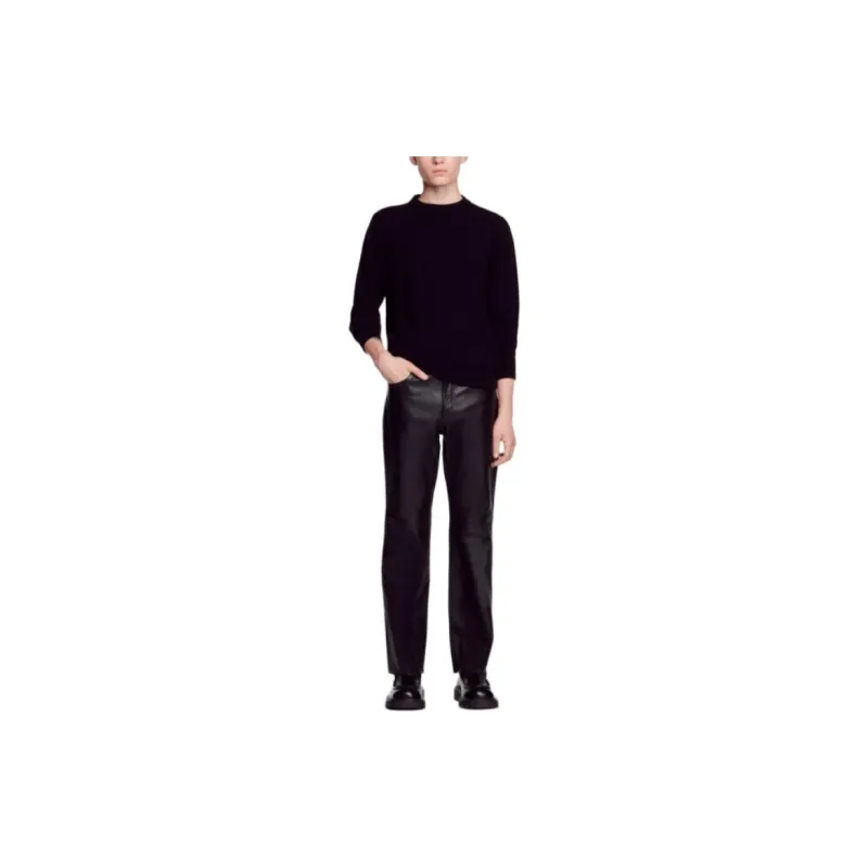Sandro Sweaters Men Black-2