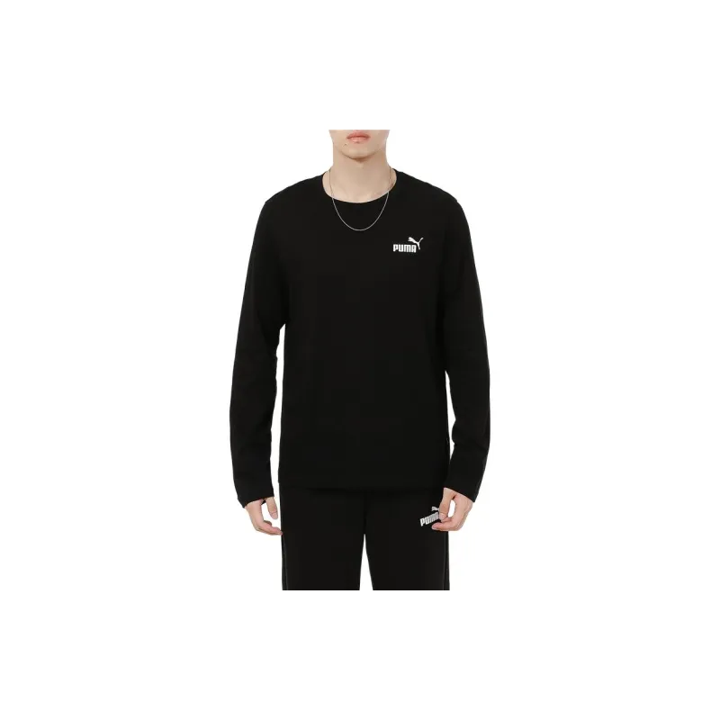 PUMA ESS No.1 T Shirt Men's Black-2