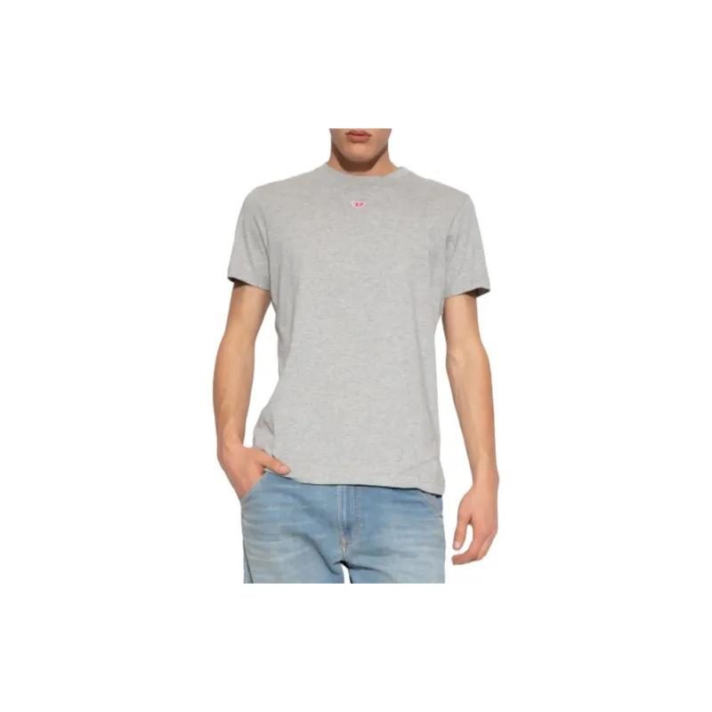 DIESEL T Shirts Men Gray-3