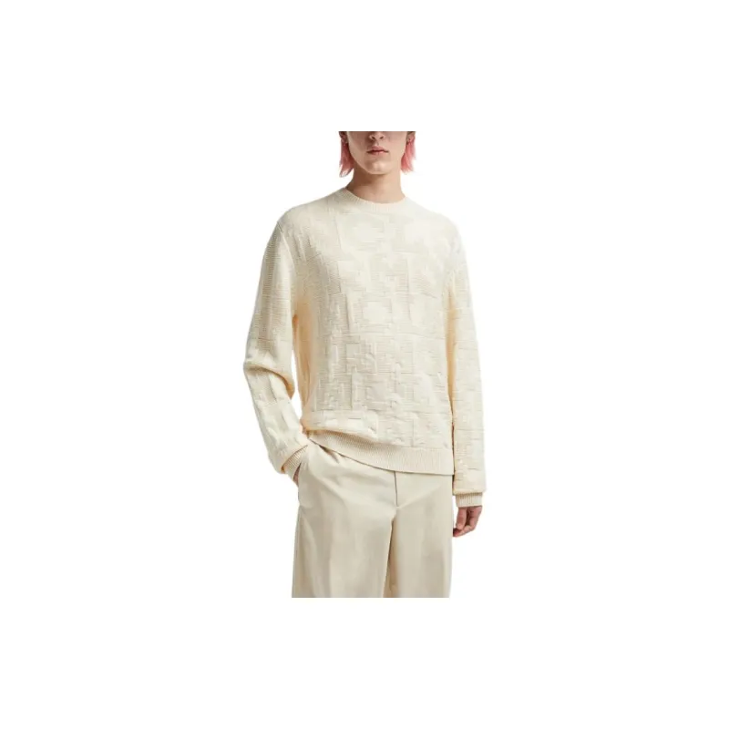 Moncler Logo Patch Crewneck Jumper-2