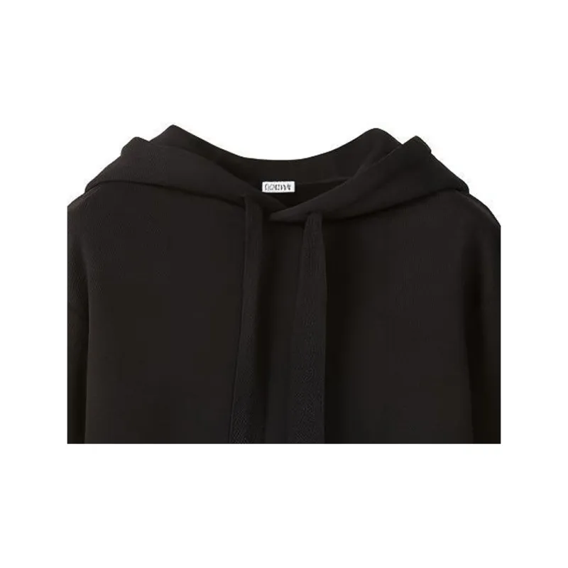 LOEWE Sweatshirts Men Black-4