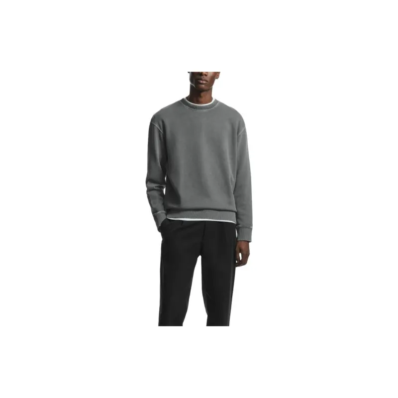 COS Sweatshirts Men Black Gray Color-1