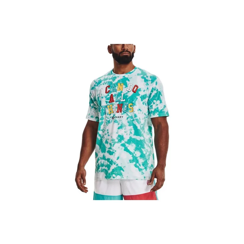 Under Armour Drop Shoulder Sleeve T Shirt Men's Multicolor-3