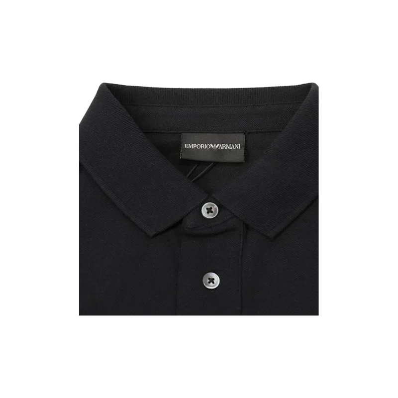 EMPORIO ARMANI Polo Shirt Men's Black White-2