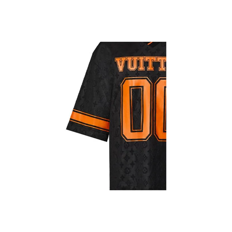 LOUIS VUITTON Monogram Sporty V Neck T shirt-5