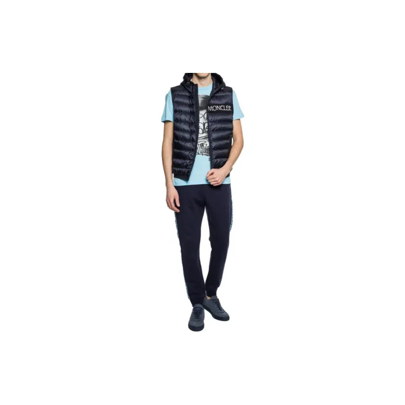Moncler Vests Men Blue-1