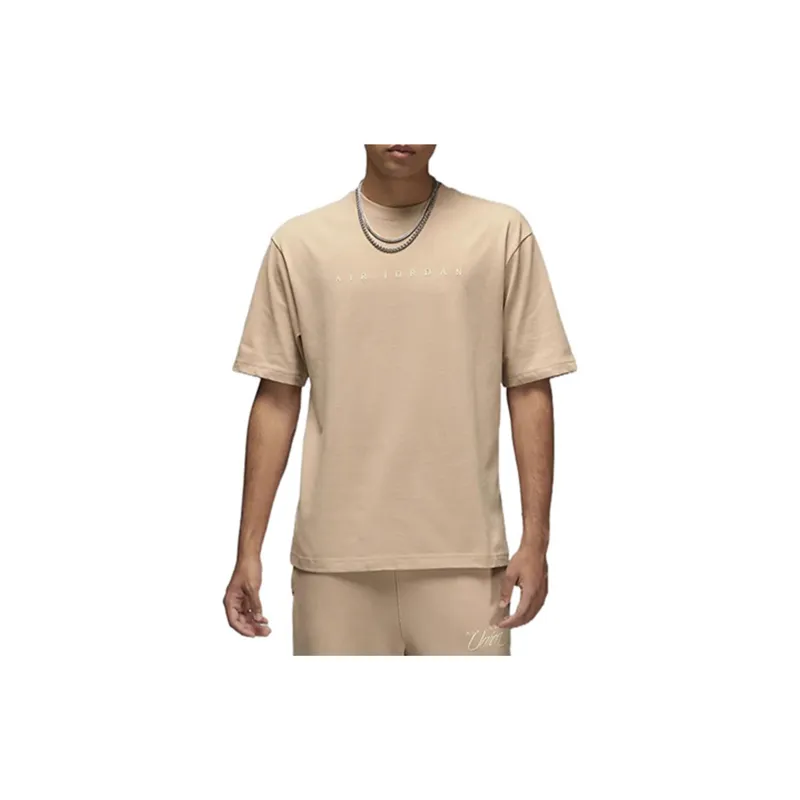 Jordan x Union T Shirt Asia Version Men's Ecru-3