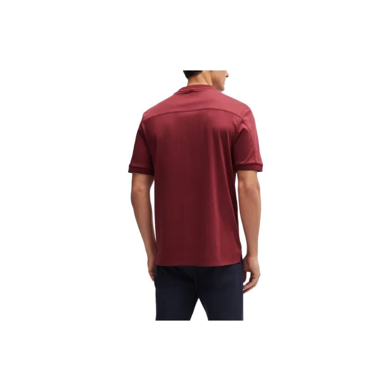 HUGO BOSS x Porsche T-Shirt Men's Deep Red-3