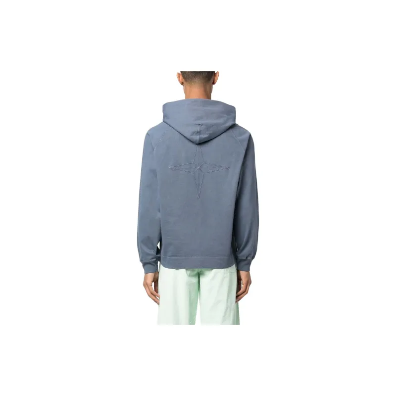 STONE ISLAND Sweatshirts Men Blue-3