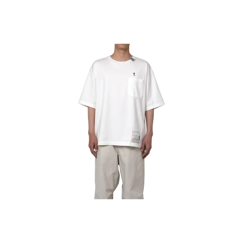 Maison Mihara Yasuhiro Duck Embroidered T Shirt-2