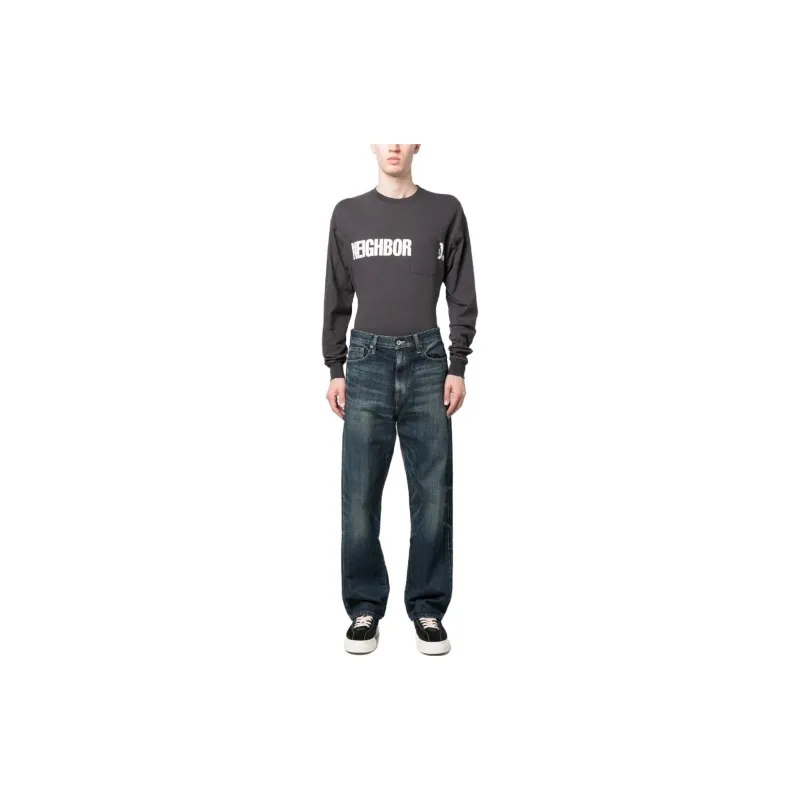 NEIGHBORHOOD Dp Wide Jeans-2