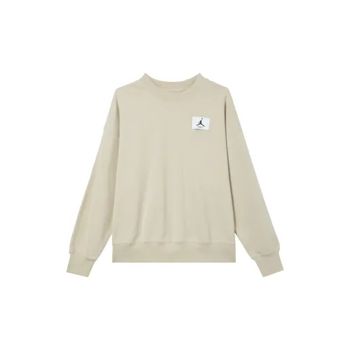 Jordan Sweatshirts Women's Sand Pile White