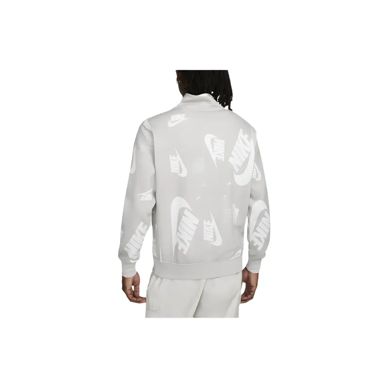 Nike Sweatshirts Men Mist Gray-3