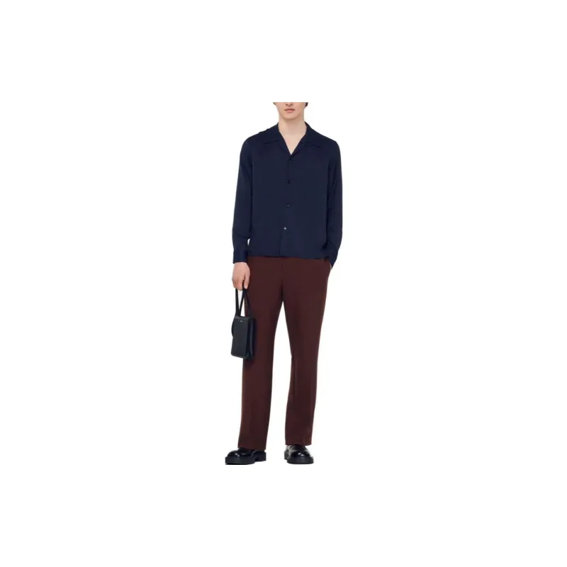 Sandro Shirts Unisex Dark Blue-2