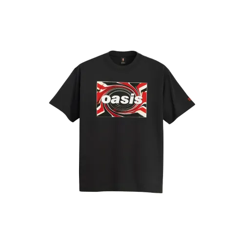 Levis Oasis Collaboration T-Shirts Men Black