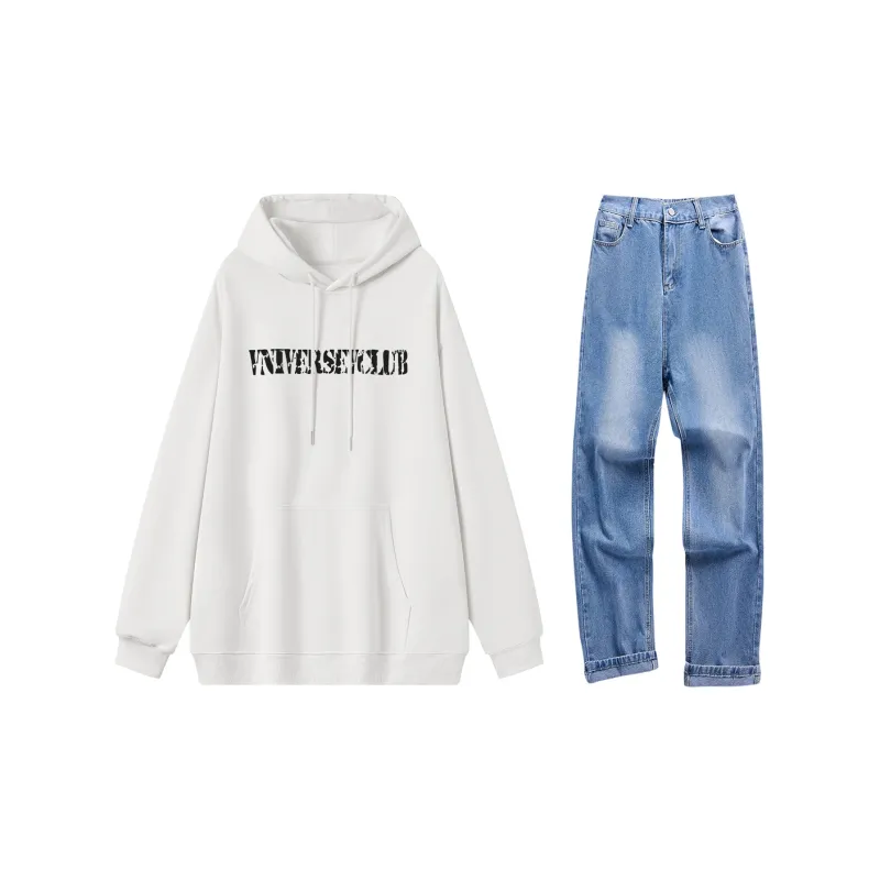 VniVerseVClub Sweatshirt Set Unisex-1