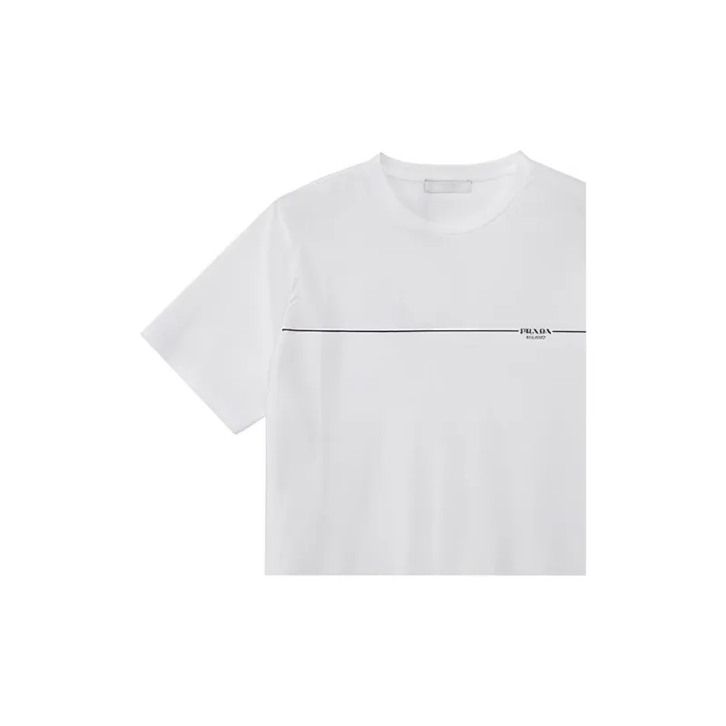 PRADA T Shirts Men White-1