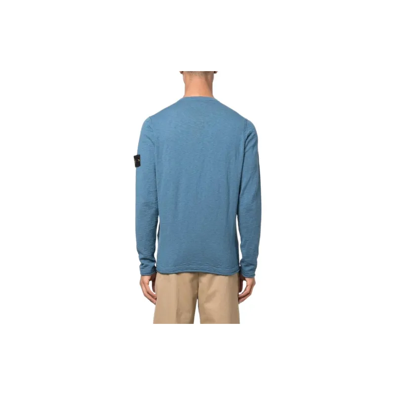 STONE ISLAND Compass badge Rolled trim Jumper-2