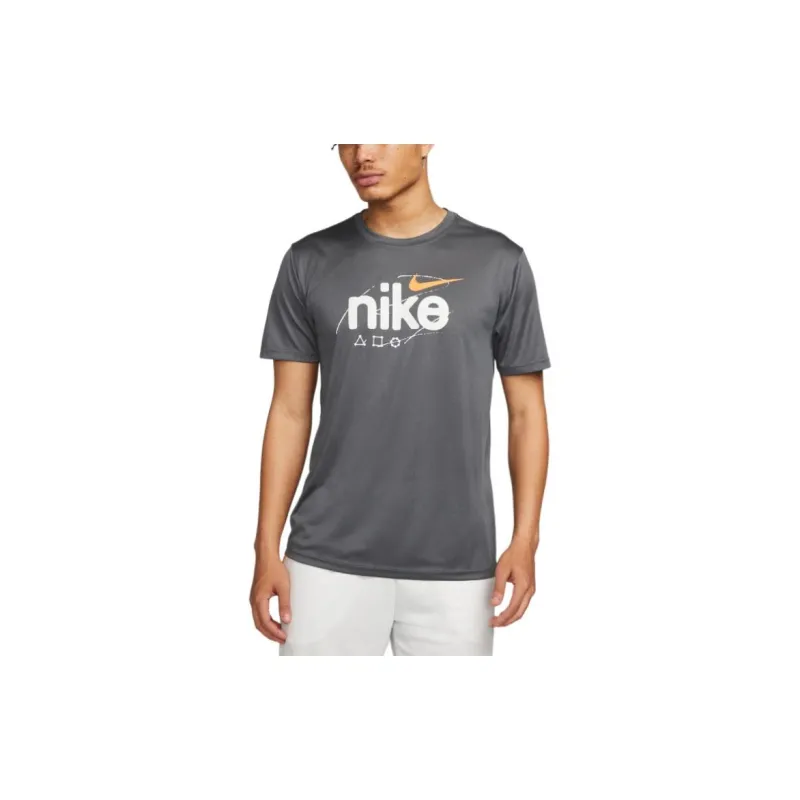 Nike Dri FIT Wild Clash 'Iron ' Training T shirt-2