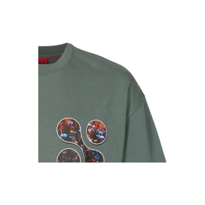 HUGO BOSS SS24 T Shirt Men's Sage Green-5