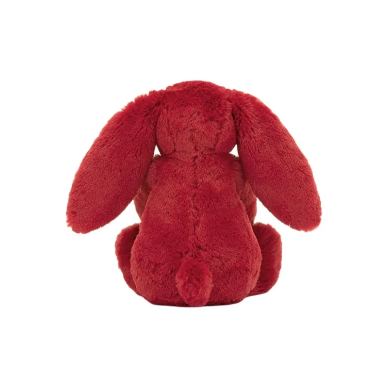 JELLYCAT Bashful Cranberry Bunny Plush Toy-1