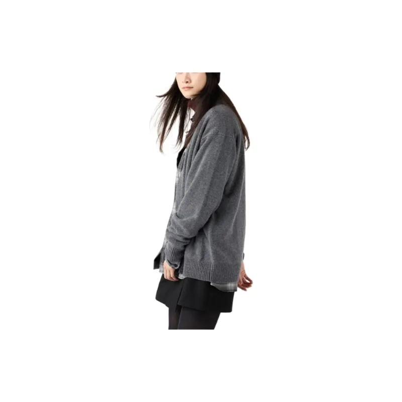 UNIQLO Sweater Unisex Asphalt Gray-2