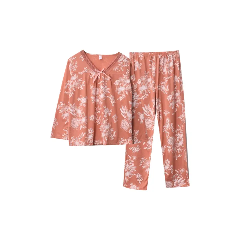 Pretty lady Women's Pajama Sets-15