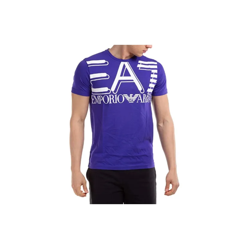 EMPORIO ARMANI EA7 T Shirt Men's Purple-3