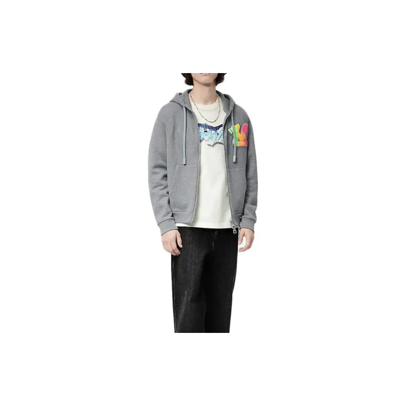 LOUIS VUITTON Sweatshirt Men's Gray-3
