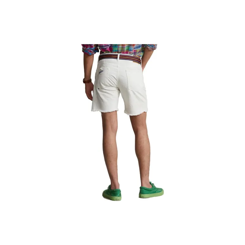 Polo Ralph Lauren Casual Shorts Men White-2