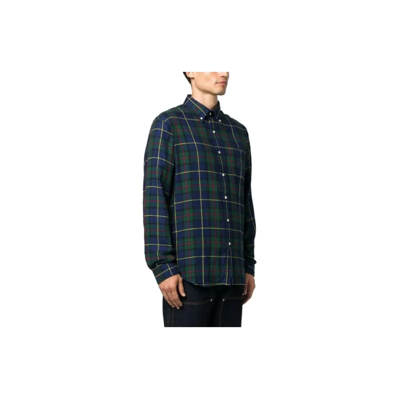 Polo Ralph Lauren Polo Pony Checked Long-Sleeved Shirt-4