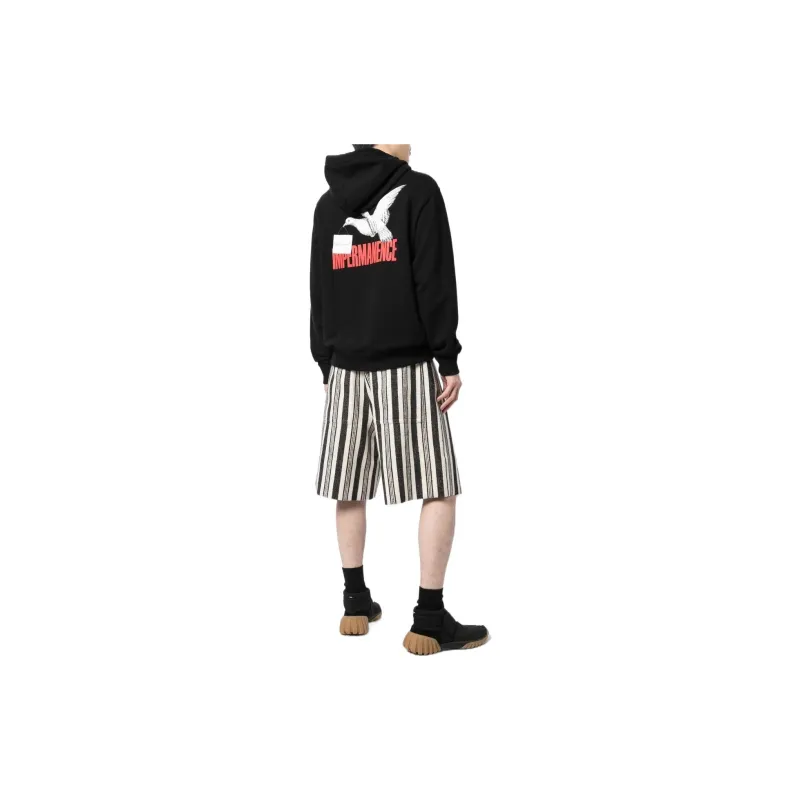 UNDERCOVER Nothing Is Permanent embroidered Hoodie-1