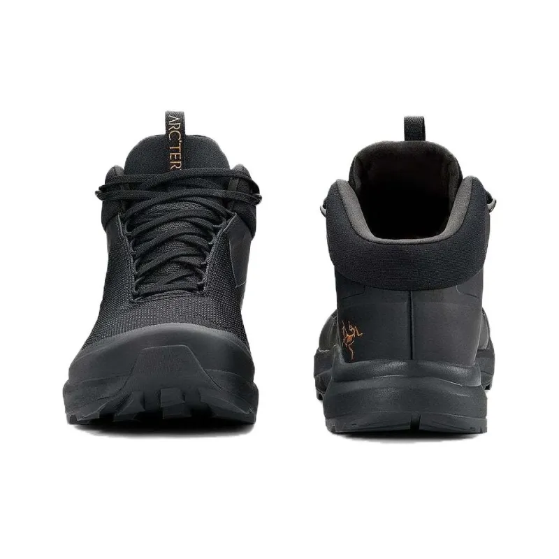 Arcteryx Aerios FL Anti-Slip Wear-Resistant Waterproof And Breathable Mid-Top Trekking Shoes Women's Black-4