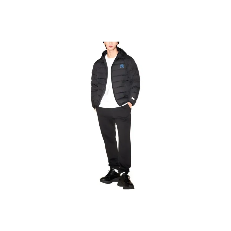 MLB FW22 Down Jacket Cropped Unisex Black-3