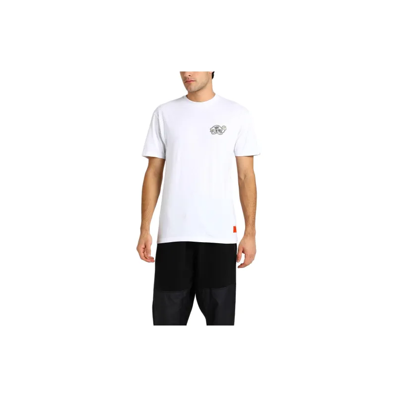 Vans RAEBURN SS T-Shirts Men White-4