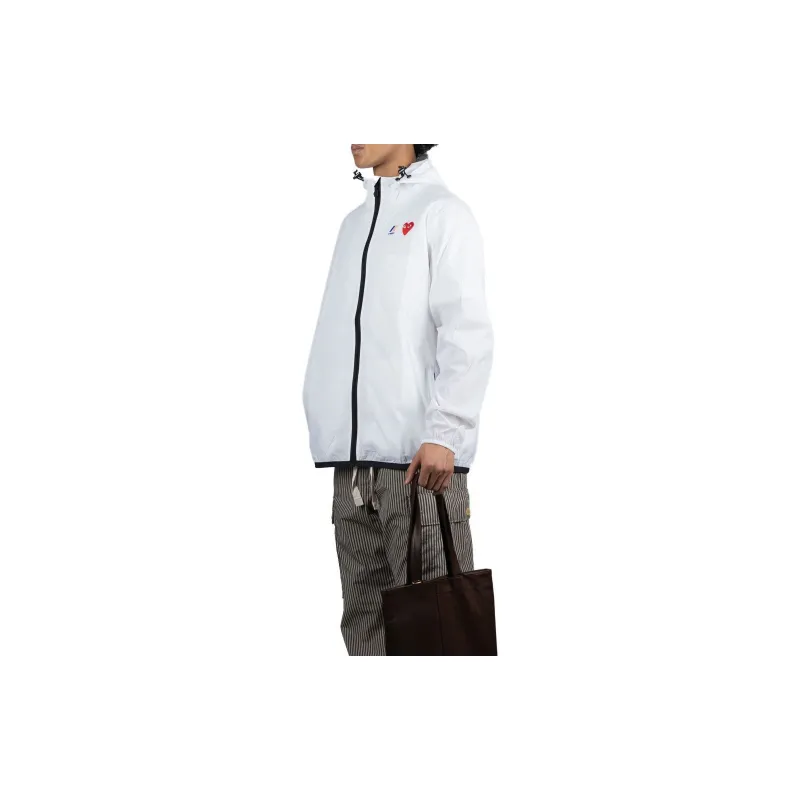 Comme Des Garcons Play X K Way Kids Full Zip Jacket-5