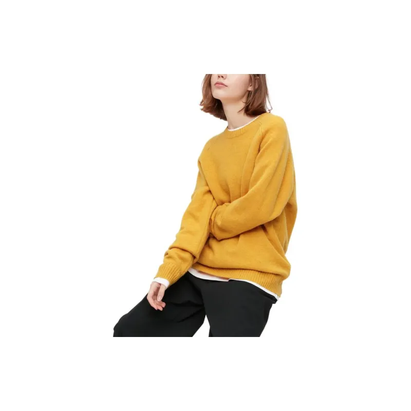 UNIQLO Sweaters Unisex Earth Yellow-2