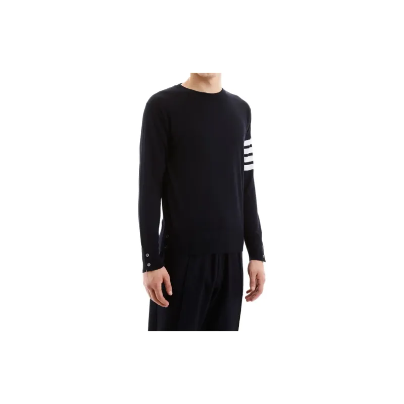 THOM BROWNE 4 Bar Striped Sweater-2