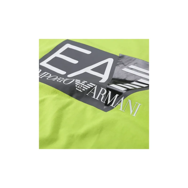 EMPORIO ARMANI EA7 T Shirt Men's Neon Green-4